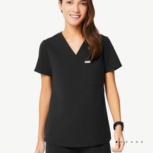 Black FIG Scrub Top